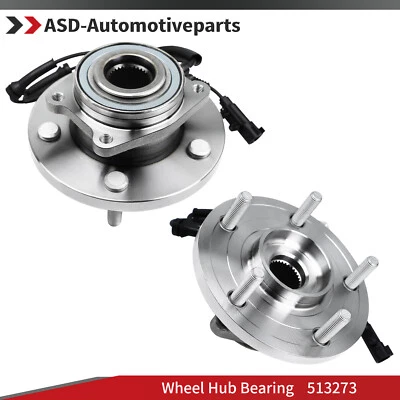 Fit Dodge Grand Caravan Town & Country Routan C/V Front Wheel Bearing Hubs Pair Foto 1 de 4