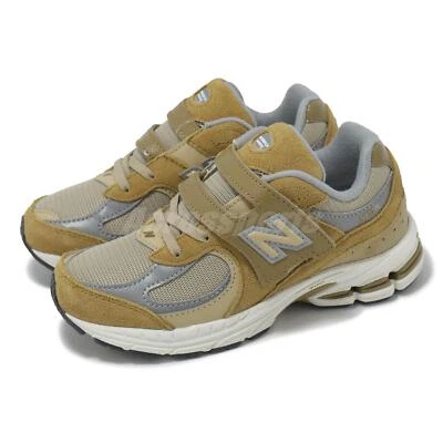 New Balance 2002R Wide NB Marrón Gris Niños Preescolar Zapatos Informales PV2002CE-W Foto 1 de 4
