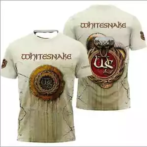 Camiseta Whitesnake Here We Go Again Album Portada AOP 3D - Imagen 1 de 3