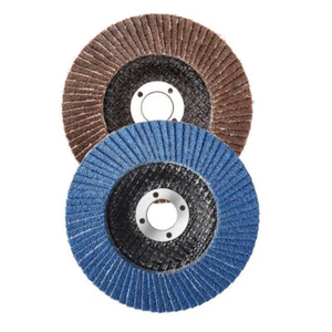 Flap Discs 60 & 80,120,240 Grit Angle Grinder 4.5" 115mm Flat Sanding Grinding - Picture 1 of 3