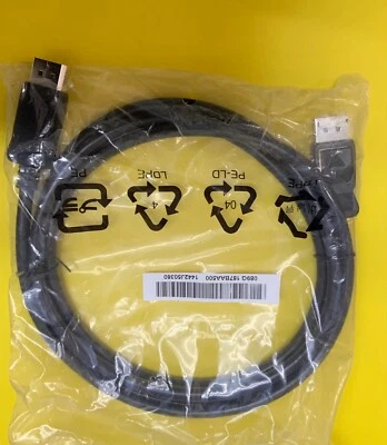 Displayport to Display Port Cable Male to Male Cord / box of 20 - Image 1 of 4