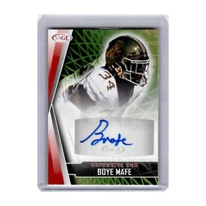 2022 SAGE Autographs Boye Mafe #A-BM - Picture 1 of 3