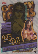Card 345 - Board "Hit Man" Hard - WWE Golden Icon - Slam Attax Reloaded (2020)
