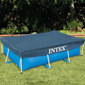 INTEX Poolabdeckung Pool Abdeckung Poolabdeckplane Schwimmbadabdeckung Poolplane - Bild 1 von 3