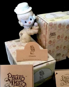 CLOWNS -Precious Moments (Dove) #12238 NIB Enesco Dove Mark - Picture 1 of 7