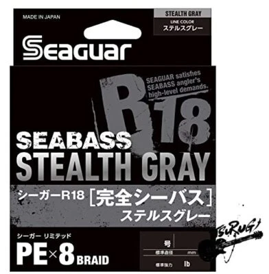 Kureha Seaguar R18 Complete Sea Bass PE Line  164.0 yd (150 m)  No. 1  19 lb - Image 1 of 2