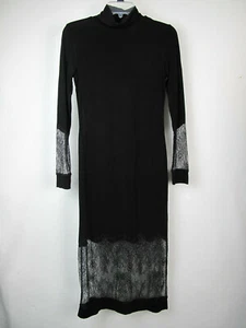BCBG black dress with lace size XS (JJ) - Picture 1 of 9