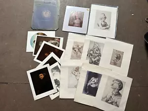 14+ Orig. Vintage Drucke Radierungen National Gallery of Art DC Durer Eakins Rembrandt - Bild 1 von 10