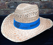 DISNEY LAND PARIS BUFFALO BILL'S WILD WEST SHOW Cowboy Straw hat - Theme Park