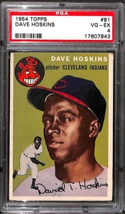 1954 TOPPS #81 DAVE HOSKINS PSA 4 17607843