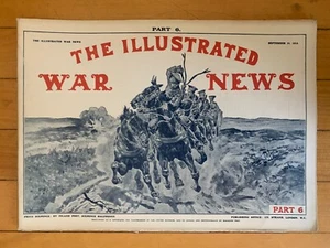 THE ILLUSTRATED WAR NEWS, Part 6 - September 16, 1914 - Rare & Vintage Magazine - Picture 1 of 2