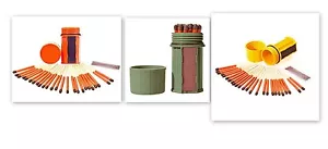 Juego de 3 kits de partido a prueba de tormentas UCO amarillo naranja Dk talla 25 a prueba de viento impermeable - Imagen 1 de 7