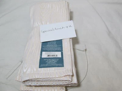 NEW Marquis by Waterford ARCADIA Napkins Set of 4 - Ivory 20x20 NIP - Image 1 of 4