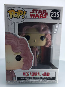 Funko POP! Star Wars The Last Jedi Vice Admiral Holdo #235 Vinyl Figure DAMAGED