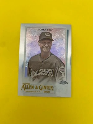  2020 TOPPS CHROME ALLEN & GINTER RANDY JOHNSON  # 2 - Image 1 of 3