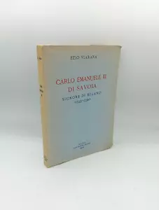 CARLO EMANUELE III DI SAVOIA Herr von Mailand 1733-1736" Viarana, Ceschina 1939 - Bild 1 von 4