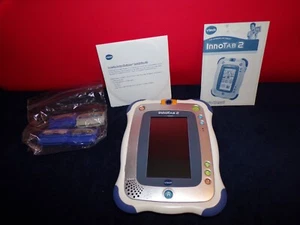 VTECH INNOTAB 2 TOUCH LEARNING SYSTEM LOT: TABLET, 4 GAMES DISNEY PIXER & MORE - Picture 1 of 7