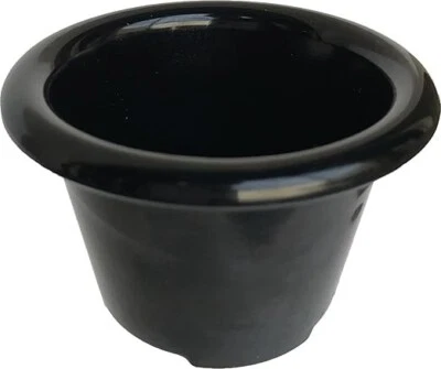 Carlisle FoodService Products Plastic Ramekins, Sauce Bowl 1.5 OZ, Black, 48 CT - Image 1 of 4