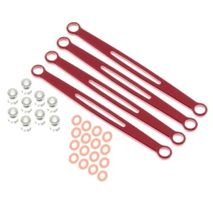 Hinterlenker (Aluminium)(rot)(4 Stück) 1:18 Rock Crawler Redcat Racing RER30283 - Bild 1 von 2