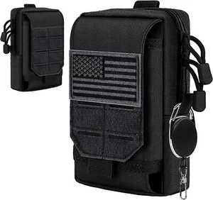 Tactical Molle Pouch Military Waist Bag Outdoor EDC Tool Bag Utility Vest Pack - Picture 1 of 11