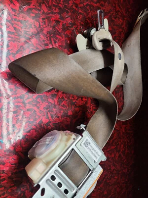 Conjunto retractor cinturón de seguridad delantero derecho Acura MDX 2007 2013 color bronceado OEM Foto 1 de 4