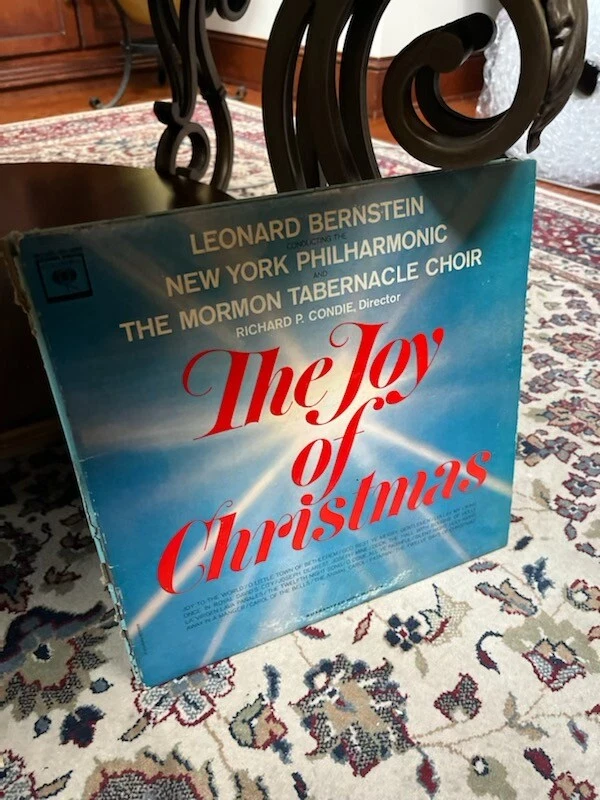 THE JOY OF CHRISTMAS LEONARD BERNSTEIN VINYL LP VG - Image 1 of 1