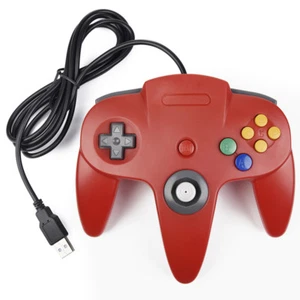 For Nintendo N64 SNES NES USB Gaming Controller Pad Joystick For Windows PC MAC - Picture 1 of 120