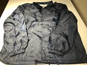 Edwards- Navy Unisex Coach'S Jacket- Size M - Picture 1 of 2