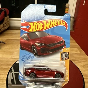 HOT WHEELS HW TURBO 2019 KIA STINGER GT Red with Gray Wheels. - Picture 1 of 7