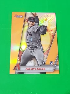 Jon Duplantier 2019 Bowman's Best Orange Refractor 11/25 Arizona Diamondbacks - Picture 1 of 5
