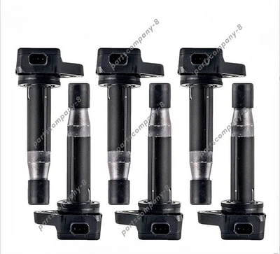 6X Bobina de encendido 30520R70A01 para Honda Accord 2008-2012 Acura TSX 2010-2014 3,5 L Foto 1 de 4