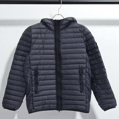 Piumino Stone Island 791540324 24 telai tessuto camere nero S #EG AEA