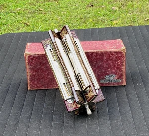 Antique Hohner Harmonica Sextet Tremolo Silberstimmung Extra Feine 1900-1933 - Picture 1 of 11