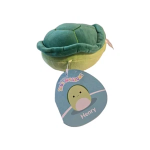 Squishmallow 5" Henry Green Turtle Tortoise Plush Stuffed Animal Toy NWT Jazware - Picture 1 of 8