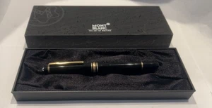 BOLÍGRAFO VINTAGE MEISTERSTUCK MONTE BLANC ESTRELLA BLANCA 🔥 con estuche - Imagen 1 de 2