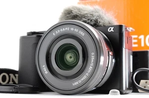 Lente Sony ZV-E10 4K Cámara E10 16-50 mm Caja Original disparos 42-COMO NUEVA-[15% de descuento extra] - Imagen 1 de 21