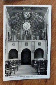 Postcard Interior Church of The Sacred Heart& St Catherine Droitwich RP - Picture 1 of 2