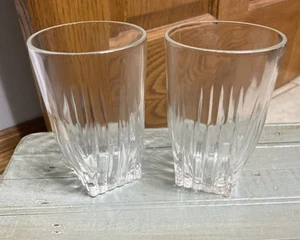 Set of  2~ Vintage DELITED Clear Glasses Nashville Tennessee. - Picture 1 of 5
