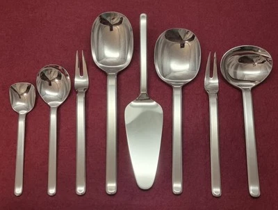 BSF Time Vorleger 8 teiliges Servierbesteck u.a Saucenkelle Tortenheber  - Bild 1 von 4