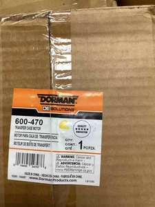 Dorman 600-470 4WD Transfer Case Motor for 2003-2009 Toyota 4Runner & Sequoia - Bild 1 von 1