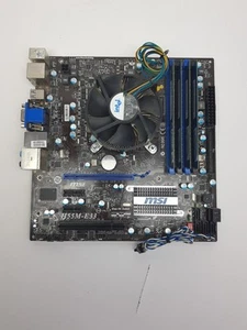 Intel Core i7 quad core 16gb Ram MSI Motherboard Cpu Ram Cooler Combo LGA 1156 - Picture 1 of 14