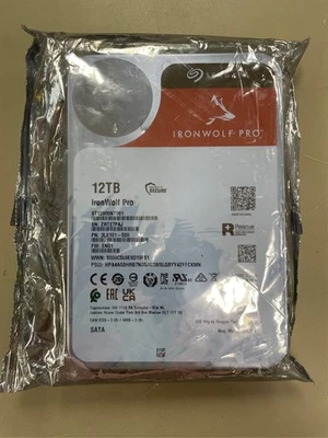 Seagate IronWolf Pro, 12 TB, Enterprise NAS Internal HDD –CMR 3.5 Inch, SATA 6 G - Image 1 of 2