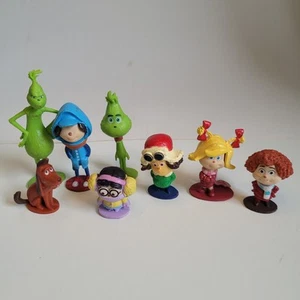 Dr Seuss Grinch Stole Christmas Figures Max Cindy Lou Who Toy Lot of 8 Descript! - Picture 1 of 11
