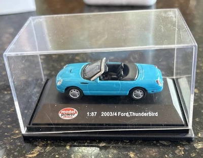 MODELO POWER MINIS DIE CAST HO 1:87 2003/4 FORD THUNDERBIRD COMO NUEVO Foto 1 de 4
