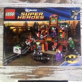 Lego DC Universe 6857 Batman Dynamic Duo Funhouse Instruction Manual Only