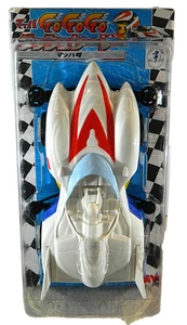 TOMY - MACH GOGOGO (SPEED RACER) MACH 5 DASH RACER COCHE DE PISTA ALIMENTADO POR BATERÍA NUEVO - Imagen 1 de 7