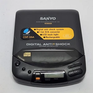 Sanyo Portable CD Player Model CDP-55A Digital Anti Shock System - Bild 1 von 7
