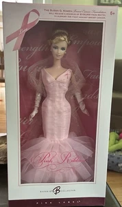 Pink Ribbon Barbie Puppe #J0932 Collector 2006 Pink Label blond Mattel - Bild 1 von 2