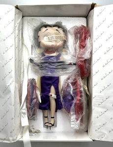 Betty Boop RED HOT BETTY IS A RED HAT LADY 13" Porcelain Doll From Danbury Mint - Picture 1 of 13