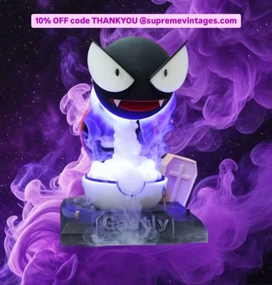 Gastly Figure Animation Humidifier LED Animation Ornament & Air Care Decoration - Image 1 of 4